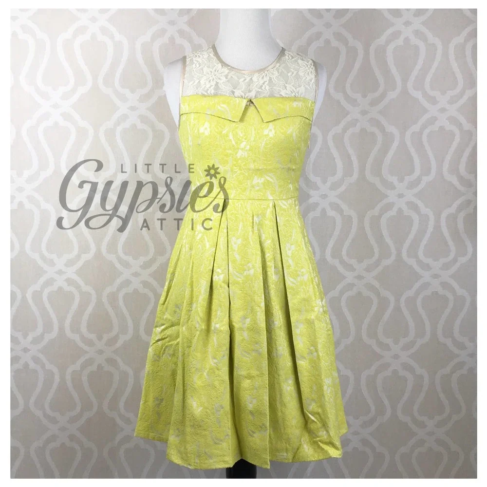 Ryu Lolita Lace & Jacquard Mini Dress - Picture 6 of 11